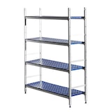 thumbnail of HENDI Aluminium opbergrek , 1280x405x(H)1685mm