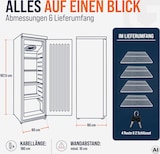 thumbnail of GastroHero Lagertiefkühlschrank ECO 400 336 Liter Weiß Umluftkühlung -23 bis -18 °C digitales Thermostat Gewerbe Tiefkühlschrank