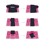 thumbnail of Relaxdays Faltbrett 4. Generation, Zusammenleghilfe, platzsparend, Wäschefalter für T Shirts, Hemden, flexibel, pink