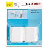 thumbnail of Rohrkappen oval 38mm x 20mm weiß fix-o-moll