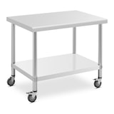 thumbnail of Table Inox 120x70cm - Avec Roulettes  - Equipementpro