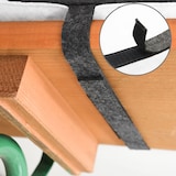 thumbnail of 2 Cuscini in Feltro per Panca da Birreria - 220 cm Cuscino Panchina Reversibile