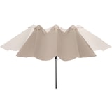 thumbnail of tectake Parasol SILIA en aluminium 460 x 270 cm - beige - 404253