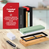 thumbnail of HGMD Pietra per affilare a doppia faccia 1000/6000 - 4 pezzi - Pietra per affilare - Pietra per affilare di lusso - Affilacoltelli