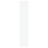 thumbnail of Mueble zapatero de madera blanco 54x34x183 cm