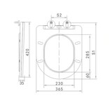 thumbnail of Copriwater T-COVER colore nero opaco