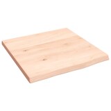 thumbnail of vidaXL Wandregal 40x40x2 cm Massivholz Eiche Unbehandelt