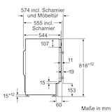 thumbnail of Bosch Serie 8, Einbauwaschmaschine, 8 kg, 1400 U/min. WIW28443