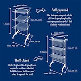 thumbnail of Leifheit Turmtrockner Comfort Tower 420 Weiß