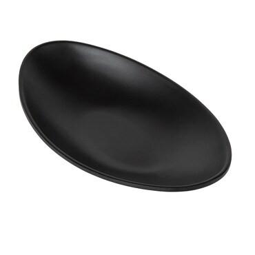 Boles Ovales 'Asami Ware'  18,2X10,1X3 Cm Negro Melamina (6 Unidades)