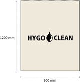 thumbnail of Müllsäcke 160 L aus 100 % recyceltem LDPE 90x120 cm Transparent 80 my 4 Rollen á 20 Stück