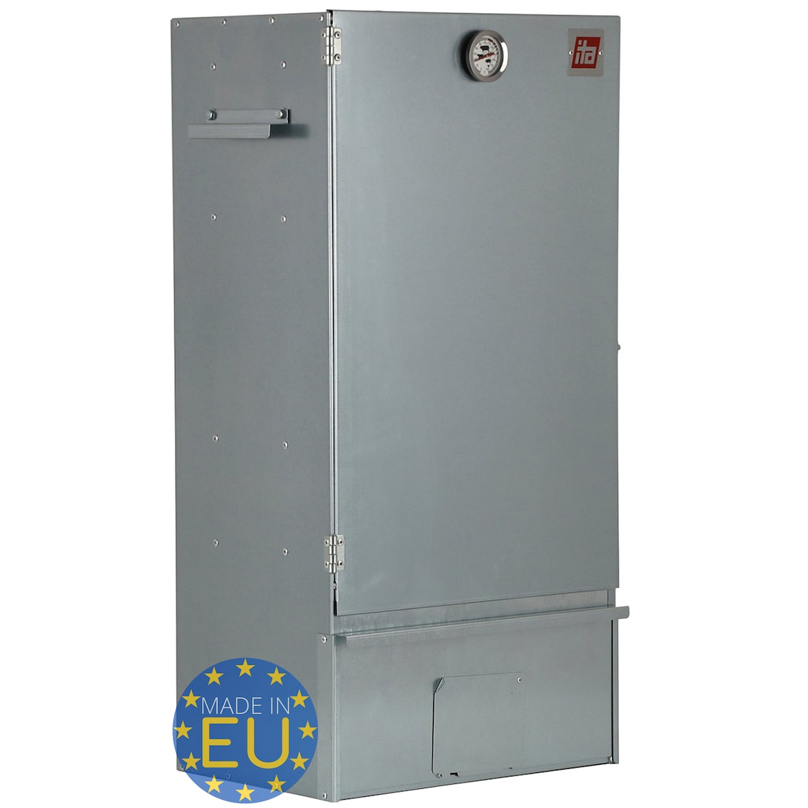 Räucherofen 7005 - 81x28x40 cm - Premium Räucherschrank - Edelstahl - Smoker mit Thermometer