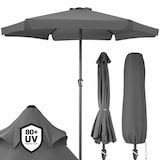 thumbnail of Kingsleeve Sonnenschirm 330cm Aluminium UV-Schutz 80+ Schutzhülle anthrazit