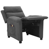 thumbnail of vidaXL Massagesessel Dunkelgrau Stoff