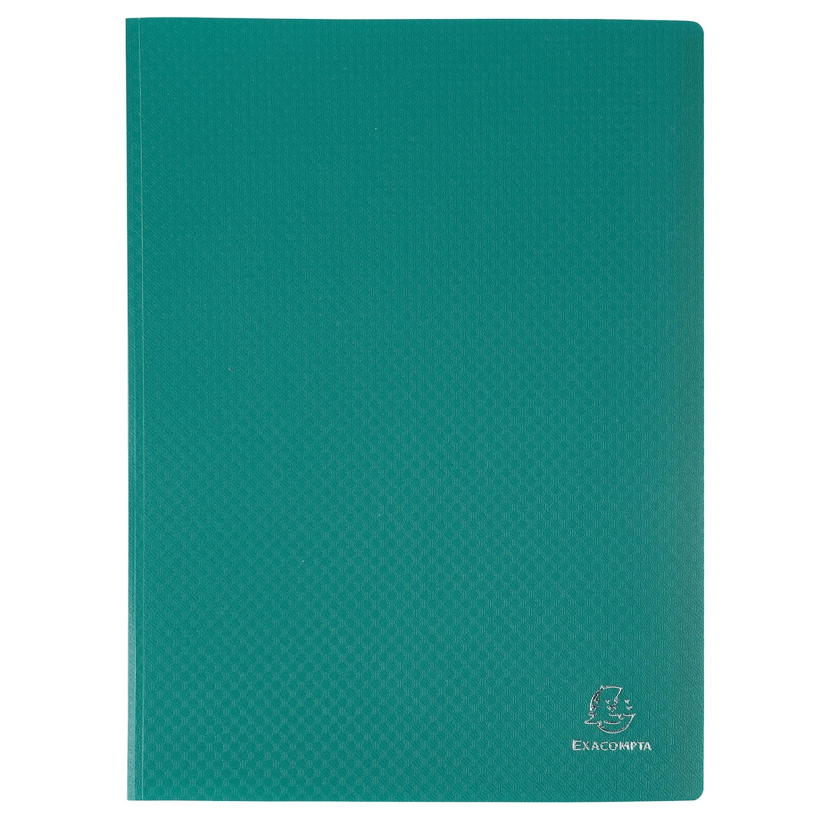 Exacompta 85103E 8x Sichtmappe aus weichem PP, lichtundurchlässig, 100 Hüllen für Format DIN A4 - grün
