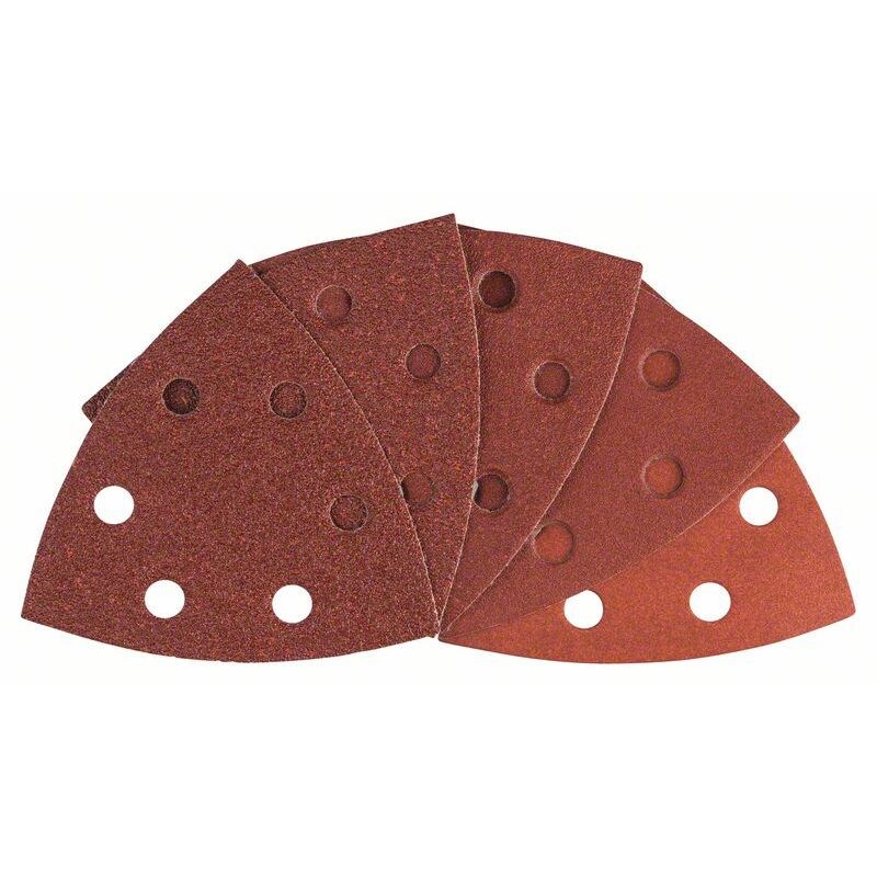 Schleifblatt C430, 93 mm, 60, 80, 100, 120, 180, 6 Löcher, Klett, 10er-Pack