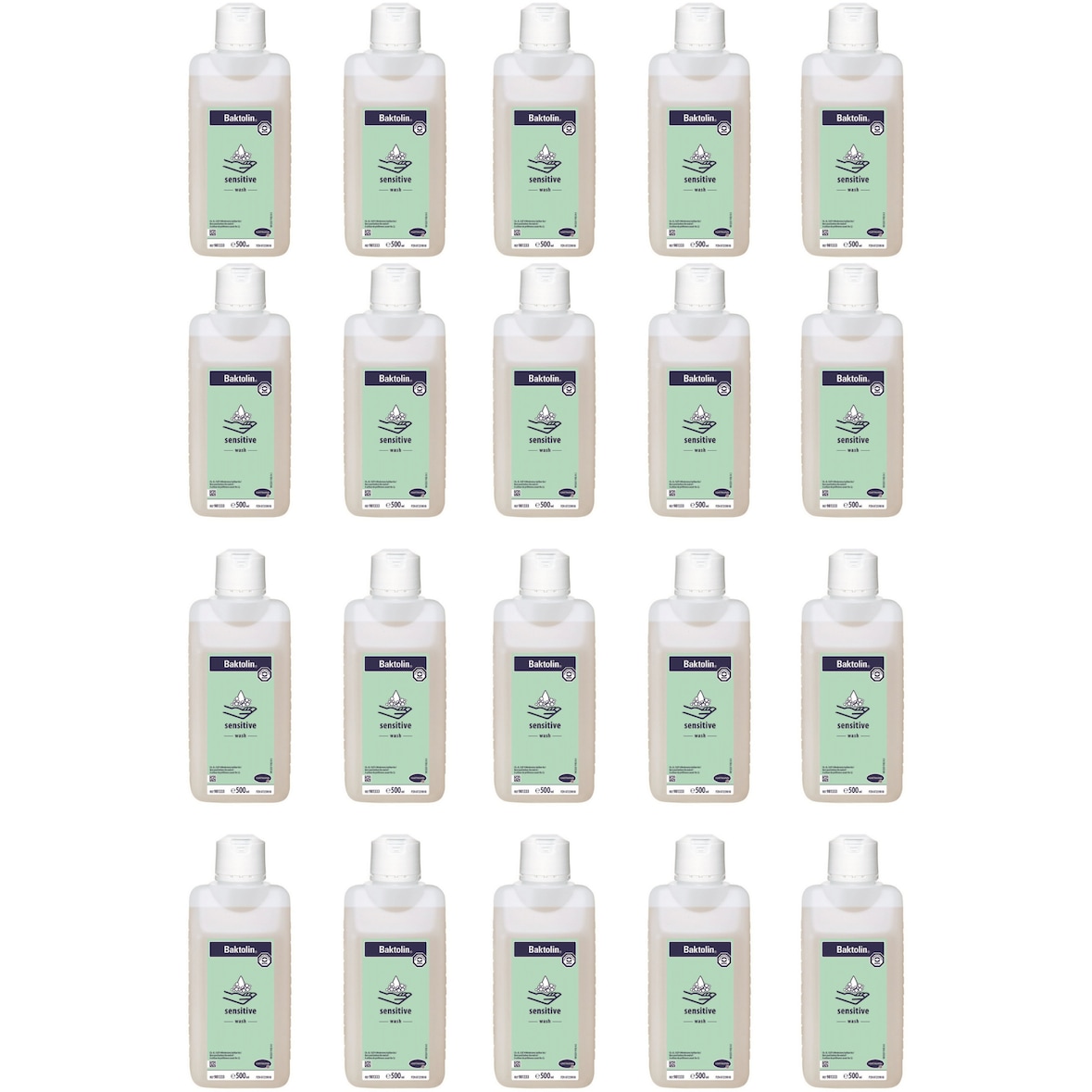20 x Baktolin sensitive Waschlotion Hautneutral 500 ml