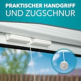 thumbnail of Fliegengitter Insektenschutz Fenster Rollo Alurahmen Bausatz Insektenschutzrollo,Farbe:anthrazit (RAL7016),Größe (Breite x Höhe):80 x 160 cm