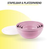 thumbnail of Vorratsdosen 8er Set "Rund" Rosa ( 2 x 4er )