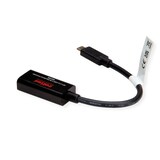 thumbnail of ROLINE USB Typ C - DisplayPort, v1.2, bidirektionaler Kabel-Adapter, ST/BU, 0,2 m