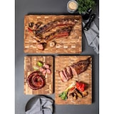 thumbnail of Tramontina Tabla de Teca para Presentación y Corte Churrasco Premium 60 x 40 x 4,5 cm