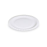 thumbnail of 500 Pappteller Snackteller, Kuchenteller rund FF Ø 18 cm weiß
