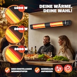 thumbnail of Heizstrahler MZH3000 Schwarz