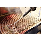 thumbnail of Tarrington House Spazzola per barbecue in filo d'acciaio, polipropilene/acciaio, 53 cm, nero