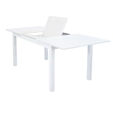 thumbnail of ARGENTUM Tavolo Rettangolare Allungabile In Alluminio Bianco 150/210x90 Da Esterno Giardino, colore Bianco