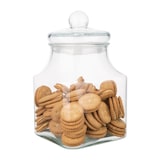 thumbnail of Olympia glazen voorraadpot vierkant 2,9L
