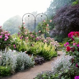 thumbnail of Relaxdays Rankgitter, 2er Set, HxB 180 x 50 cm, Metall, Rankhilfe für Kletterpflanzen, freistehend, zum Stecken, schwarz