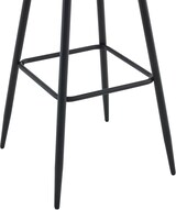 thumbnail of DELUKE® Barhocker SYDNEY - Dunkelgrau, Stoff | Barhocker mit Lehne Barstuhl Tresenhocker Tresenstuhl Kneipenhocker Kneipenstuhl