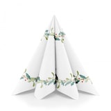 thumbnail of Airlaid Serviette Isabell in Weiss, 40 x 40 cm, 50 Stück - Mank