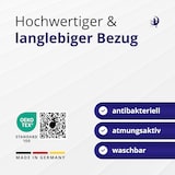 thumbnail of Matratze 100x200 | Kaltschaummatratze Höhe 18cm | Ergonomische Matratze mit 7 Liegezonen | 2in1 Matratzen Härtegrad H2 H3