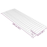 thumbnail of vidaXL Lattenbodem met 24 latten 70x200 cm