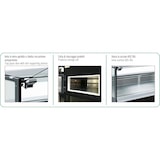 thumbnail of Banco alimentare ventilato. Vasca in acciaio inox AISI 304. Temperatura 0/+10°C. Illuminazione a led orizzontali. Klimaitalia SAMA 125 XL