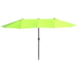 thumbnail of Outsunny Ombrellone da Giardino Doppio Apertura a Manovella Acciaio