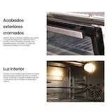 thumbnail of INFINITON MiniHorno HSM-31B46, 45 Litros, 2000 W, Temporizador, Blanco