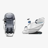 thumbnail of Luxus 4D Ganzkörper Massagesessel mit intelligenter SL-Schiene, Wärmetherapie, Bluetooth & Tiefenmassage Weiß L155xB76xH116cm /GH-G6Bai/