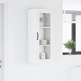 thumbnail of vidaXL Küchenwandschrank mit Regal Weiß 40 x 31 x 100 cm Holzwerkstoff