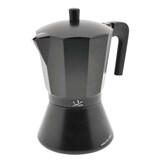 thumbnail of JATA Cafeteira italiana de alumínio de 6 chávenas CFI6. Adequada para todos os fogões, incluindo os de indução. Pega sólida