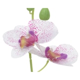 thumbnail of 1 Kunstblumen Orchideen 10x25cm künstliche Seidenblumen Dekoblumen Fensterdeko