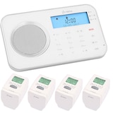 thumbnail of 4 Stück Smart Home Heizkörperthermostatt Starterset Steuerung Heizung App & WLAN