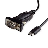 thumbnail of VALUE USB - Seriell Konverter-Kabel, Typ C - RS232, schwarz, 1,8 m