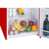 thumbnail of FrigeluX Réfrigérateur double porte design rétro 246L dont congélateur 4* de 52L, Rouge RFDP246RRA++