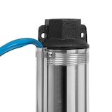 thumbnail of EBERTH 4" Tiefbrunnenpumpe aus Edelstahl, 2200W, 1 1/2" Anschluss, 20m Kabel, max. Förderhöhe 112m, mit Schmutzsieb