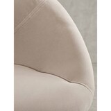thumbnail of Esszimmerstuhl `Neto`: Samtbezug, Metallbeine, Kunststoffnoppen. Beige | Kadima Design