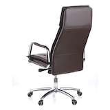 thumbnail of Sedia da ufficio / poltrona presidenziale VILLA 20 nappa marrone hjh OFFICE
