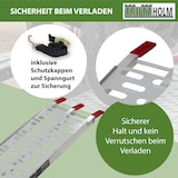 thumbnail of TRUTZHOLM 1x Auffahrrampe klappbar 228 cm Traglast 340 kg Alu grau gelocht Rampen Motorradrampe