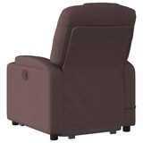 thumbnail of vidaXL Elektrischer Massagesessel mit Aufstehhilfe Dunkelbraun Stoff